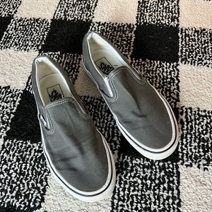 Grey Slip on Vans
